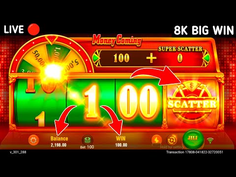 Jackpot Money Coming💲Super Big Win 🎰 Jili Slot Games ||. Money coming earn 8k 👑